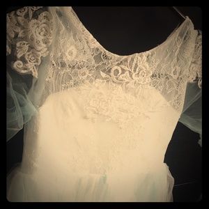 Flower Girl Dress with Matching Headpiece